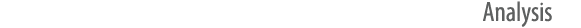 Analysis