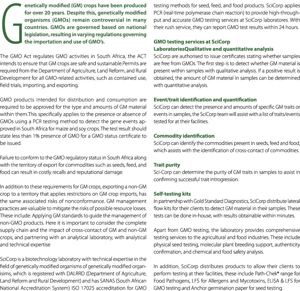 Genetically modified (GM) crops have been produced for over 20 years. Despite this, genetically modified organisms (G...