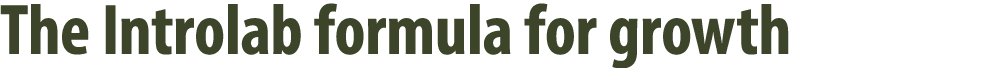 The Introlab formula for growth