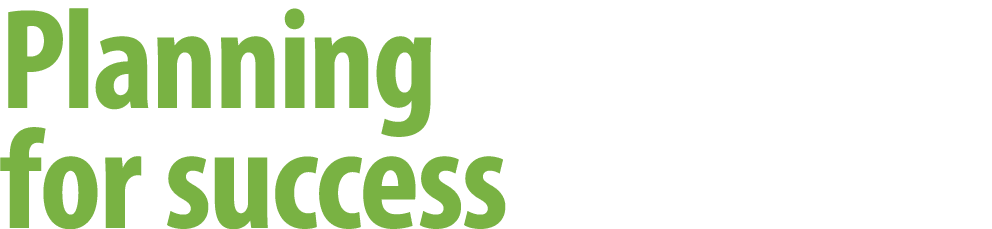 Planning for success