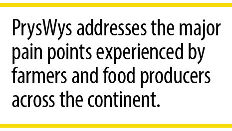 PrysWys addresses the major pain points experienced by farmers and food producers across the continent.