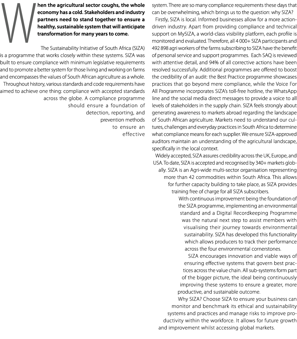 When the agricultural sector coughs, the whole economy has a cold. Stakeholders and industry partners need to stand t...