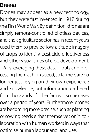 Drones Drones may appear as a new technology, but they were first invented in 1917 during the First World War. By def...