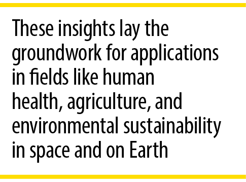 These insights lay the groundwork for applications in fields like human health, agriculture, and environmental sustai...