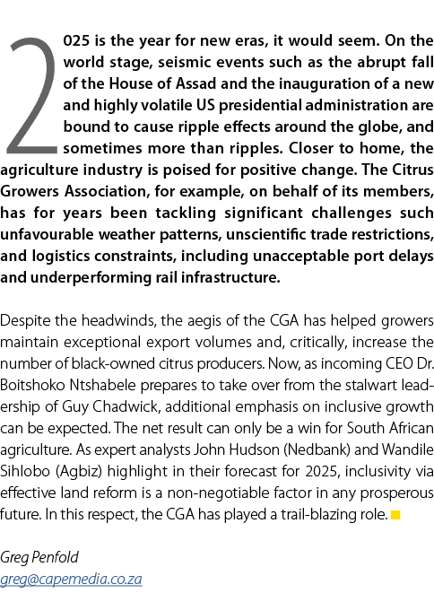 2025 is the year for new eras, it would seem. On the world stage, seismic events such as the abrupt fall of the House...