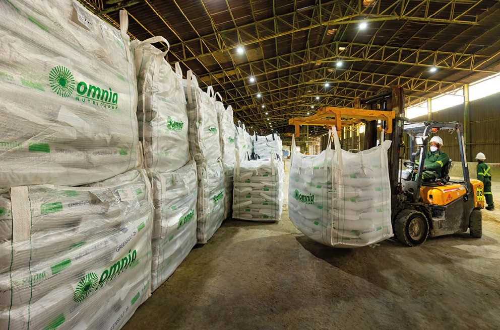 Bagging Plant - Joel Mkhohliso, Forklift Driver. 