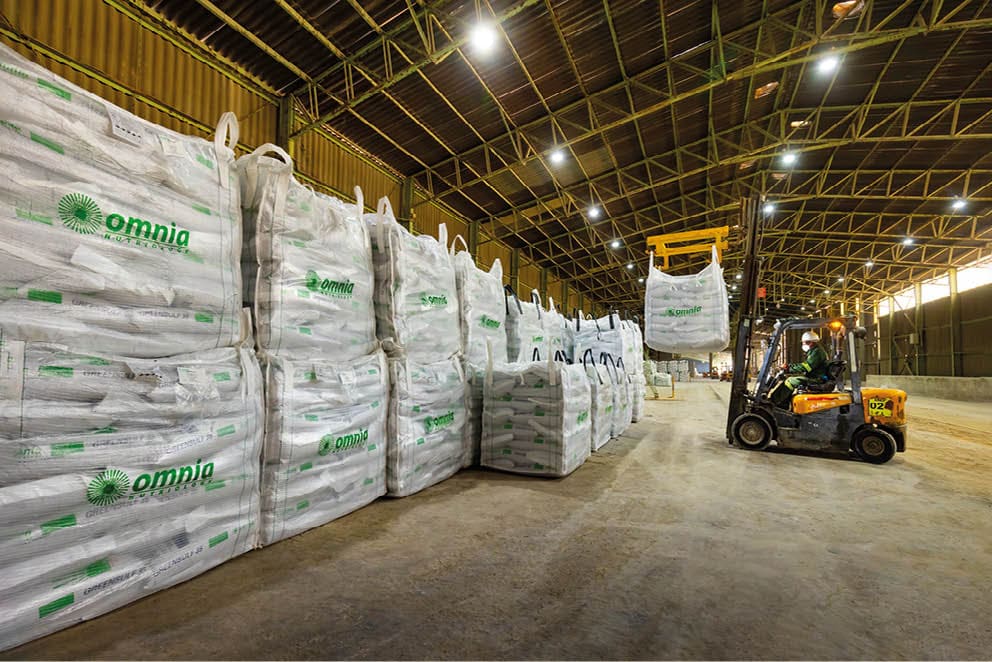 Bagging Plant - Joel Mkhohliso, Forklift Driver. 