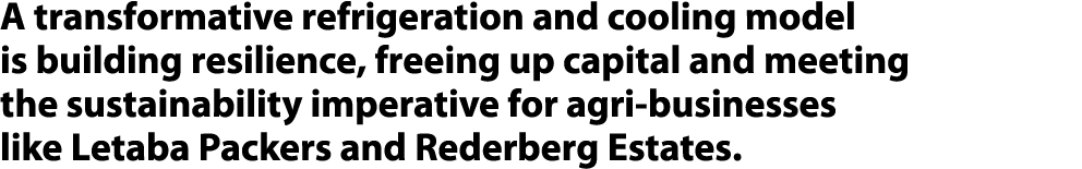 A transformative refrigeration and cooling model is building resilience, freeing up capital and meeting the sustainab...