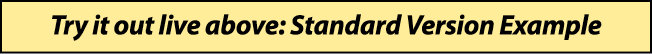 Try it out live above: Standard Version Example 